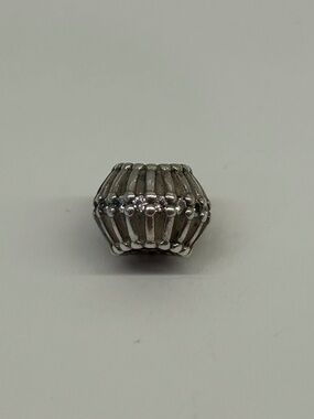 Authentic Retired Sterling Silver Pandora Show Stopper CZ Charm Bead